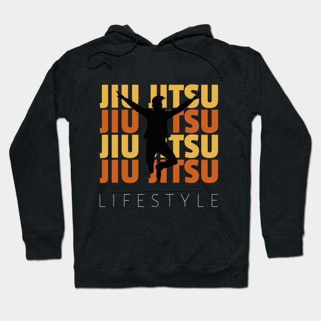 Jiu Jitsu Lifestyle Hoodie by Reliant Tees